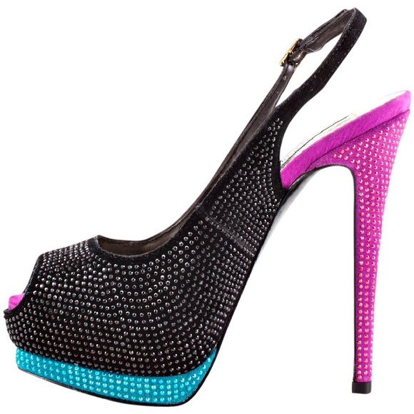 ‼️SOLD‼️Steve Madden Multi-Color Masqraid Platform - Picture 5 of 8